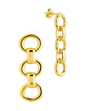 Load image into Gallery viewer, Frankie Chain Link Drop Earrings
