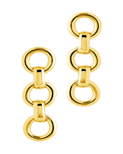 Load image into Gallery viewer, Frankie Chain Link Drop Earrings
