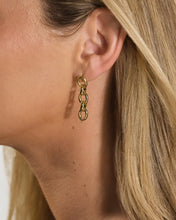 Load image into Gallery viewer, Frankie Chain Link Drop Earrings

