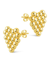 Load image into Gallery viewer, Meredith Heart Stud Earrings
