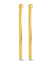 Load image into Gallery viewer, Leona Polished Hoop Earrings
