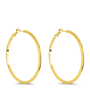 Load image into Gallery viewer, Leona Polished Hoop Earrings
