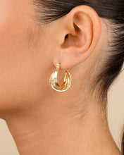 Load image into Gallery viewer, Emery Triple Row Layered Earrings
