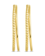Load image into Gallery viewer, Daria Double Row Hoop Earrings
