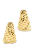 Load image into Gallery viewer, Beth Twisted Croissant Ear Cuff
