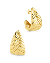 Load image into Gallery viewer, Ellis Braided Hoops
