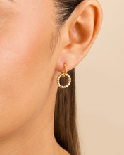 Load image into Gallery viewer, Hassie Delicate Twist Hoops
