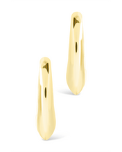 Load image into Gallery viewer, Colby Pointed Teardrop Hoops

