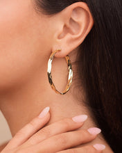 Load image into Gallery viewer, Temperance Braided Hoops
