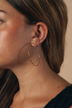 Load image into Gallery viewer, Sterling Silver Textured Hoops
