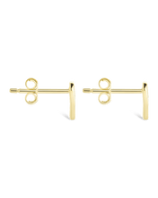 Load image into Gallery viewer, Sterling Silver Peace Sign Studs
