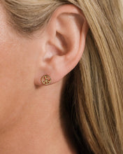 Load image into Gallery viewer, Sterling Silver Peace Sign Studs
