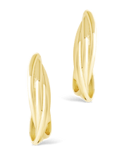 Load image into Gallery viewer, Sterling Silver Monique Twisted Stud Earrings
