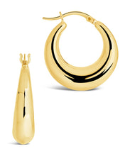 Load image into Gallery viewer, Graduated Tube Hoop Earrings
