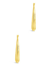 Load image into Gallery viewer, Delia Textured Hoop Earrings
