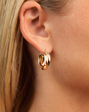 Load image into Gallery viewer, Claire Twist Hoop Earrings
