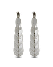Load image into Gallery viewer, Piper Twisted Polished Hoop Earrings
