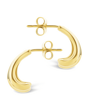 Load image into Gallery viewer, Triple Row Beatrix Statement Hoop
