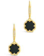 Load image into Gallery viewer, Rose Petal Short Drop Earrings
