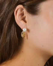 Load image into Gallery viewer, Chérie Pearl Shell Drop Stud Earrings
