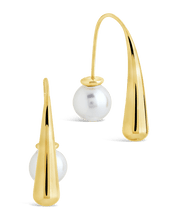 Load image into Gallery viewer, Heidi Pearl Threader Earrings
