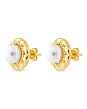 Load image into Gallery viewer, Eudora Pearl Studs
