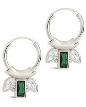 Load image into Gallery viewer, Helena CZ Hoop Earrings
