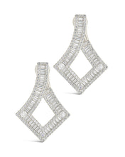 Load image into Gallery viewer, Amina CZ Statement Drop Earrings
