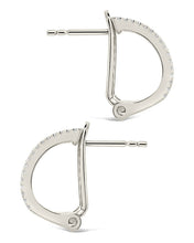Load image into Gallery viewer, Serena CZ Hoop Earrings
