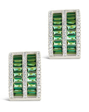 Load image into Gallery viewer, Serena CZ Hoop Earrings

