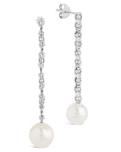 Load image into Gallery viewer, Blake Pearl Drop Stud Earrings
