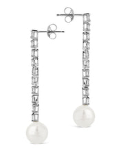 Load image into Gallery viewer, Blake Pearl Drop Stud Earrings
