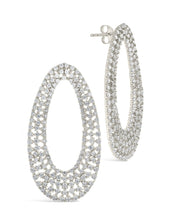 Load image into Gallery viewer, Olivia CZ Oval Stud Earrings
