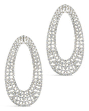 Load image into Gallery viewer, Olivia CZ Oval Stud Earrings
