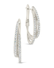 Load image into Gallery viewer, Kyle CZ Hoop Earrings
