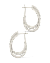 Load image into Gallery viewer, Kyle CZ Hoop Earrings
