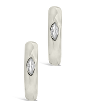 Load image into Gallery viewer, Rayne CZ Hoops
