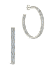 Load image into Gallery viewer, Velma CZ Statement Hoops
