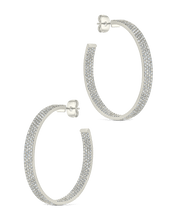 Load image into Gallery viewer, Velma CZ Statement Hoops
