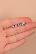 Load image into Gallery viewer, Sterling Silver Everyday Essential CZ Studs
