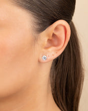 Load image into Gallery viewer, Sterling Silver Everyday Essential CZ Studs
