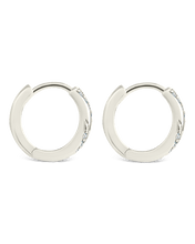 Load image into Gallery viewer, Sterling Silver Adelise Micro Hoops
