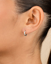Load image into Gallery viewer, Sterling Silver Blakelyn Micro Hoops
