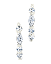 Load image into Gallery viewer, Sterling Silver Kensington Micro Hoops
