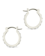 Load image into Gallery viewer, Sterling Silver Norabelle Micro Hoops
