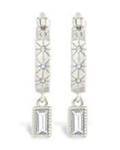 Load image into Gallery viewer, Sterling Silver Oaklyn Micro Hoops
