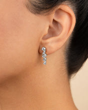 Load image into Gallery viewer, Sterling Silver Blythlyn CZ Studs
