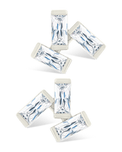 Load image into Gallery viewer, Sterling Silver Macy CZ Studs
