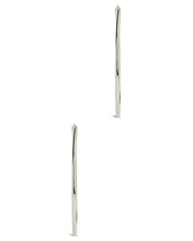 Load image into Gallery viewer, 2.7" Infinity Hoop Earrings
