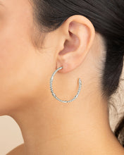 Load image into Gallery viewer, Claudette Chain Hoop Earrings
